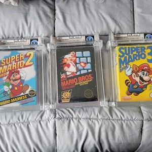 WATA GRADED NES SMB 1,2,3